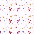 Cute floral pattern vector illustration Royalty Free Stock Photo