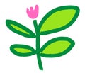 Cute flower Illustration