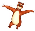 Cute funny Bear cartoon character Royalty Free Stock Photo