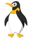 Cute funny emperor penguin