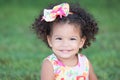 Cute and funny latin girl Royalty Free Stock Photo