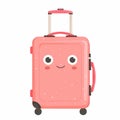 Cute and funny suitcase character image