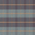 Cute gender neutral tartan seamless pattern. Checkered scottish flannel print for celtic home decor. For highland tweed