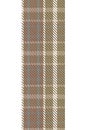Cute gender neutral tartan seemless vertical border pattern. Checkered scottish flannel print for celtic home decor. For