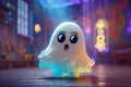 Cute ghost. Generate Ai