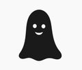 Cute ghost icon Royalty Free Stock Photo