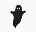 Cute ghost icon Royalty Free Stock Photo