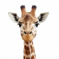 Cute Giraffe With Photorealistic Detail In Hugh Kretschmer Style