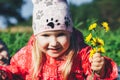 Cute Girl on the Meadow