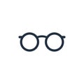 Cute glasses icon,Vector and Illustration