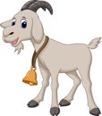 Cute goat cartoon Royalty Free Stock Photo