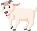 Cute goat cartoon Royalty Free Stock Photo