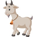 Cute goat cartoon Royalty Free Stock Photo