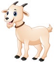 Cute goat cartoon Royalty Free Stock Photo