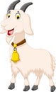Cute goat cartoon posing Royalty Free Stock Photo