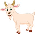 Cute goat cartoon