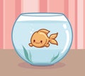 Cute goldfish