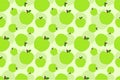 Apple seamless pattern background by Pitripiter