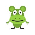 Cute green mouse Royalty Free Stock Photo