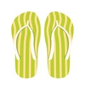 Flip Flop Sandals Icon for Summer Cartoon Doodle Clipart PNG Illustration Royalty Free Stock Photo