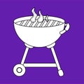 Cute Grill Barbeque Party Digital Stamp