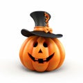 Cute Halloween Pumpkin Hat 3d Render For Mother\'s Day
