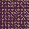 Cute hallowen pattern background