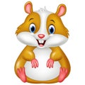 Cute hamster cartoon