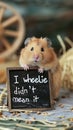 Cute Hamster with \