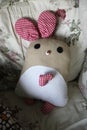 Cute handmade rabbit doll