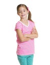 Cute Hispanic Little girl Portrait Royalty Free Stock Photo