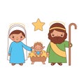 nativity scene vector