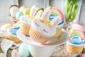 Cute homemade easter cupcakes