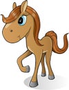 Cute Horse Pony Vector Royalty Free Stock Photo