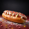 Hot Dog Covered In Sprinkles: A Playful Twist On Classic Cuisine