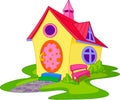 Cute house Royalty Free Stock Photo