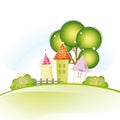 Cute houses Royalty Free Stock Photo