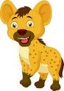 Cute hyena cartoon