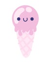 cute ice cream doodle