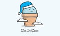 Cute Ice Cream Icon