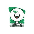 Cute idli sambar mascot