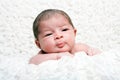 Cute infant face Royalty Free Stock Photo