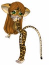 Cute Jaguar - Toon Figure