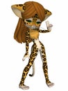 Cute Jaguar - Toon Figure