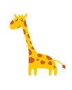 Cute kawaii giraffe icon