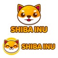 Cute Kawaii head shiba inu dog Mascot Cartoon Logo Design Icon Illustration Character vector art. for every category of business, Royalty Free Stock Photo