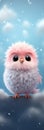 cute kawaii owl baby vertical extra