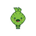 Cute ketupat characther