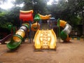 Cute kids park playground awesome equipment