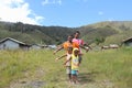 Indigenous Kids in the Arfak Mountains, Papua